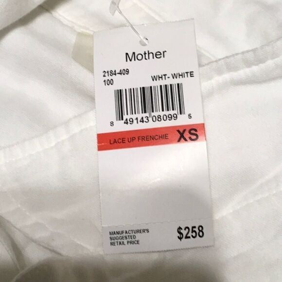 Mother lace up Frenchie. NWT - Picture 5 of 5